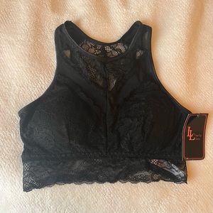 New With Tag Black Lace Bralette